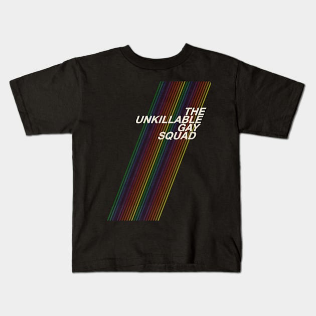 Unkillable Gay Squad - Wynonna Earp Kids T-Shirt by viking_elf